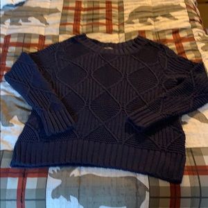Chunky Stitch Fix Market & Spruce Navy Sweater